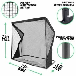Go Sports GoSports Elite Golf Practice Net With Steel Frame - 7 FT Size -Golf Bag Sales 2023 10216967 800 auto