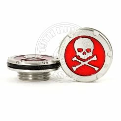 19th Hole Custom Shop 2 Of Mallet Weight, Deluxe Tour Style, For Scotty Cameron Putters, Skull, Red