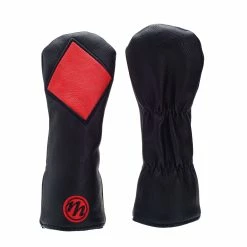 19th Hole Custom Shop Playing Card Diamonds Hybrid Headcover, Black