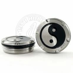 19th Hole Custom Shop 2 Of Deluxe Tour Style Weight For Scotty Cameron Putters, Yin Yang, Black