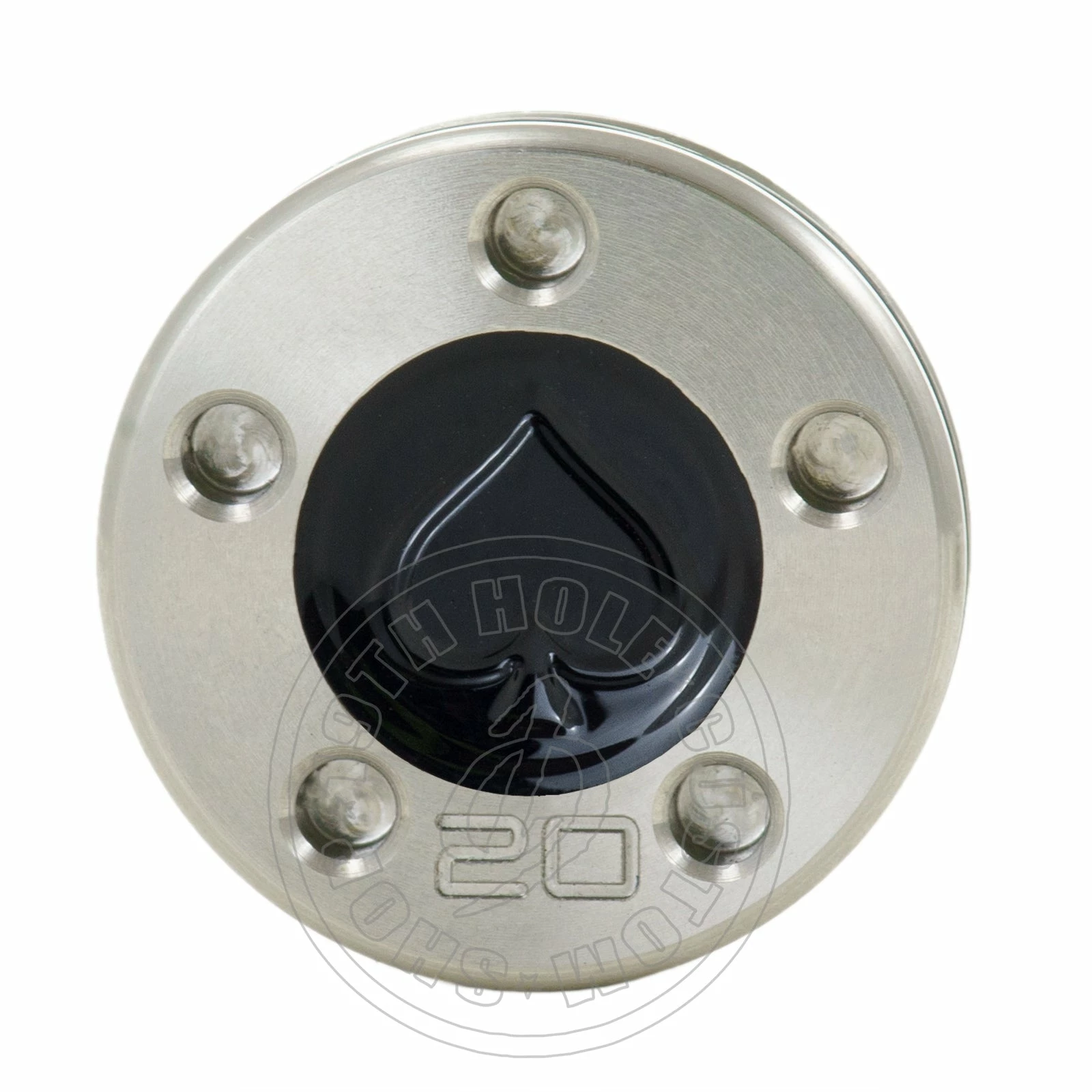 19th Hole Custom Shop Weight For Scotty Cameron Putters, Play Card Suits, Spades, Clubs, Black 4 19th Hole Custom Shop Weight For Scotty Cameron Putters, Play Card Suits, Spades, Clubs, Black - Image 2