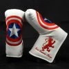 Lion Custom Shop American Shield Blade Putter Head Cover, White -Golf Bag Sales 2023 1l 0db86b48 13b2 4514 b6d7 db6de77dad5f