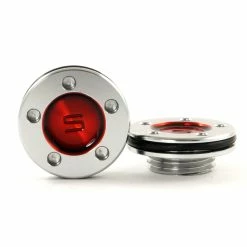 19th Hole Custom Shop 2 Of Mallet Weight For Scotty Cameron Putters, Number, Red