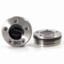 19th Hole Custom Shop 2 Of Weight For Scotty Cameron Putters, Letter S, Black