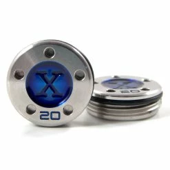 19th Hole Custom Shop 2 Of Weight For Scotty Cameron Putters, Letter X, Blue