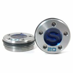 19th Hole Custom Shop 2 Of Weight For Scotty Cameron Putters, Letter S, Blue