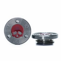 19thHoleCustomShop 2 Of Skull Weight For TaylorMade TP, Spider FCG, Truss, And Spider Mini Putters, Red