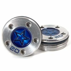 19th Hole Custom Shop 2 Of Weight For Scotty Cameron Putters, Star, Blue