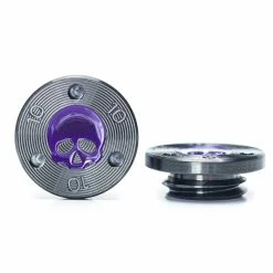 19thHoleCustomShop 2 Of Skull Weight For TaylorMade TP, Spider FCG, Truss, And Spider Mini Putters, Purple