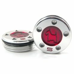 19th Hole Custom Shop 2 Of Weight For Scotty Cameron Putters, Scottie Dog, Red