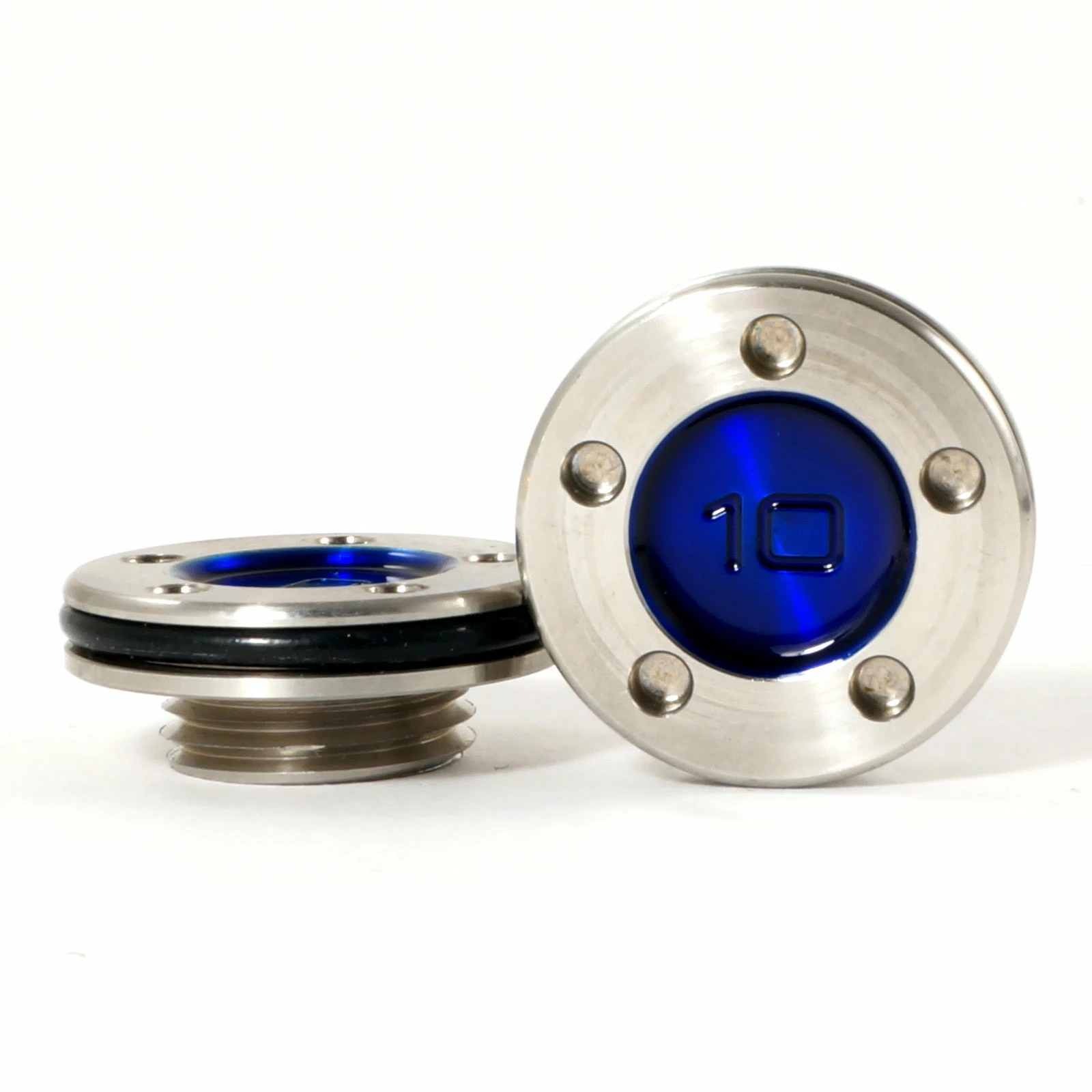 19th Hole Custom Shop 2 Of Mallet Weight For Scotty Cameron Putters, Number, Blue 6 19th Hole Custom Shop 2 Of Mallet Weight For Scotty Cameron Putters, Number, Blue - Image 4