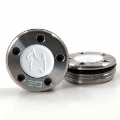 19th Hole Custom Shop 2 Of Weight For Scotty Cameron Putters, Scottie Dog, White