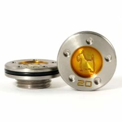 19th Hole Custom Shop 2 Of Mallet Weight For Scotty Cameron Putters, Scottie Dog, Green/Gold -Golf Bag Sales 2023 1l c17ab153 f30c 4042 9d73 274c712a553b