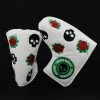 19th Hole Custom Shop Skull And Rose Head Cover For Blade And Midsize Mallet Putter, White -Golf Bag Sales 2023 1l e265dece d61b 4f19 95c7 b5745e5b4572