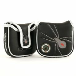 19th Hole Custom Shop Spider High-MOI Mallet Putter Headcover, Heel Shaft, Black