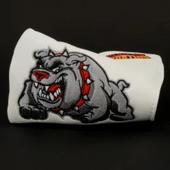 19th Hole Custom Shop Bulldog Head Cover For Blade And Midsize Mallet Putter, White -Golf Bag Sales 2023 2l eaad4d07 8a41 418e 825c 4fbd37f0bbbc