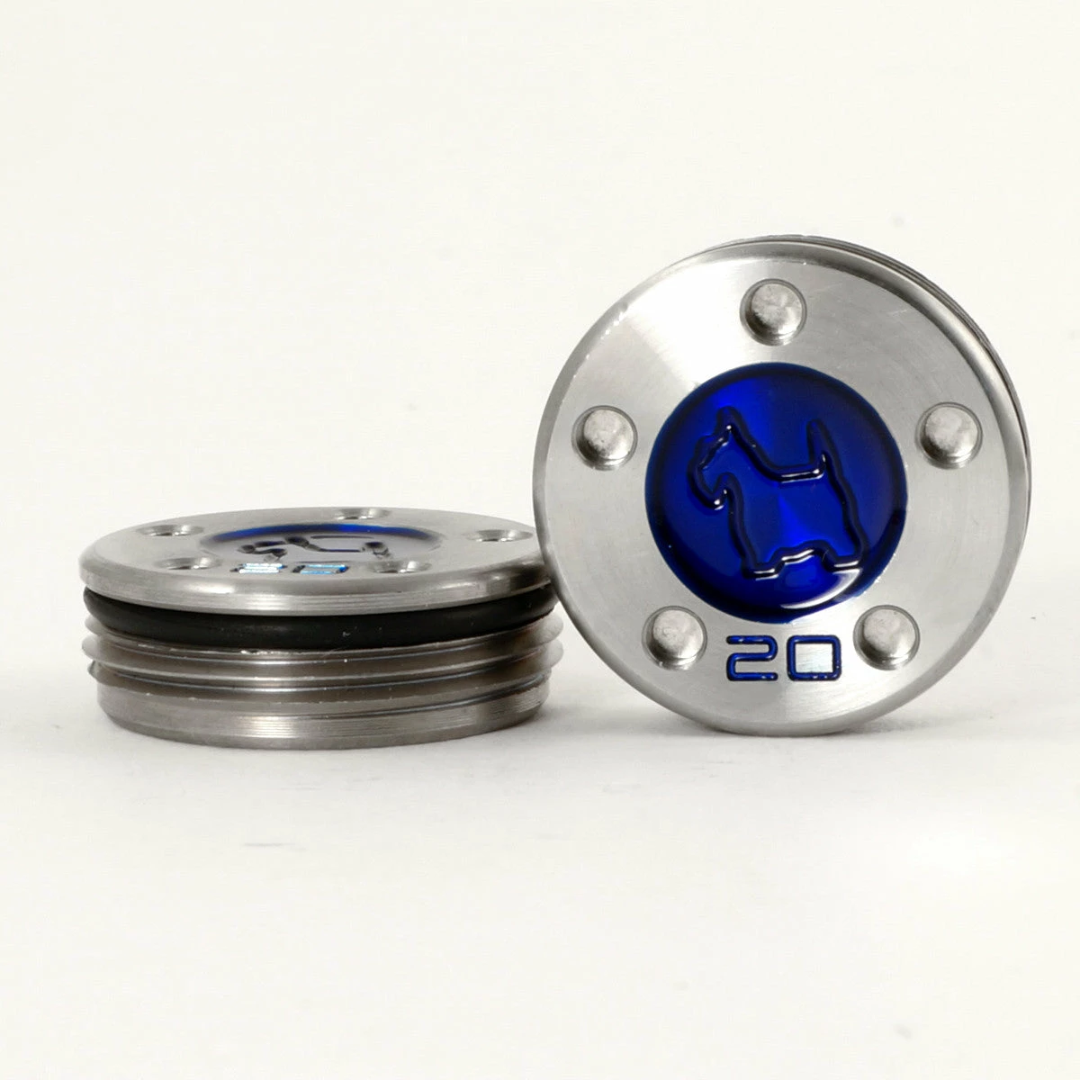 19th Hole Custom Shop 2 Of Weight For Scotty Cameron Putters, Scottie Dog, Blue 5 19th Hole Custom Shop 2 Of Weight For Scotty Cameron Putters, Scottie Dog, Blue - Image 3