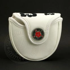 19th Hole Custom Shop Hibiscus Mallet Putter Head Cover, Heel Shafted, White -Golf Bag Sales 2023 3 d078ddd6 bd15 4d69 884b 9a38740f10b3
