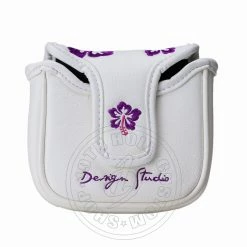19th Hole Custom Shop Purple Hibiscus High-MOI Mallet Putter Headcover, White -Golf Bag Sales 2023 3 f83186c3 cbf2 47ed a92d 6613b41eb35a