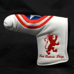 Lion Custom Shop American Shield Blade Putter Head Cover, White -Golf Bag Sales 2023 3l 4eb0e3d1 6fbe 4a62 9b30 ef9f859dd799
