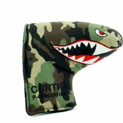 19th Hole Custom Shop Fighter Plane P-40 Head Cover For Blade And Midsize Mallet Putter, Camouflage -Golf Bag Sales 2023 3l 75489a58 2b76 4e7c baf3 65415c496fcc