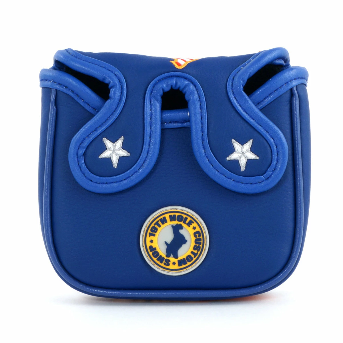 19th Hole Custom Shop US Flag Dancing Scottie Dog Mallet Putter Headcover, Blue 5 19th Hole Custom Shop US Flag Dancing Scottie Dog Mallet Putter Headcover, Blue - Image 3