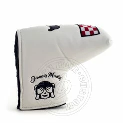 19th Hole Custom Shop Dancing Monkey Blade And Mid Mallet Putter Headcover, White -Golf Bag Sales 2023 4 77979517 b41f 4dd4 ba11 879d9ba93b66