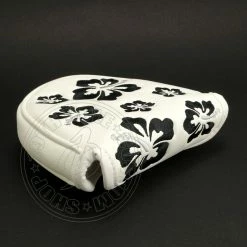 19th Hole Custom Shop Hibiscus Mallet Putter Head Cover, Heel Shafted, White -Golf Bag Sales 2023 5 bb182875 b235 48a2 8696 3f924b8334b1
