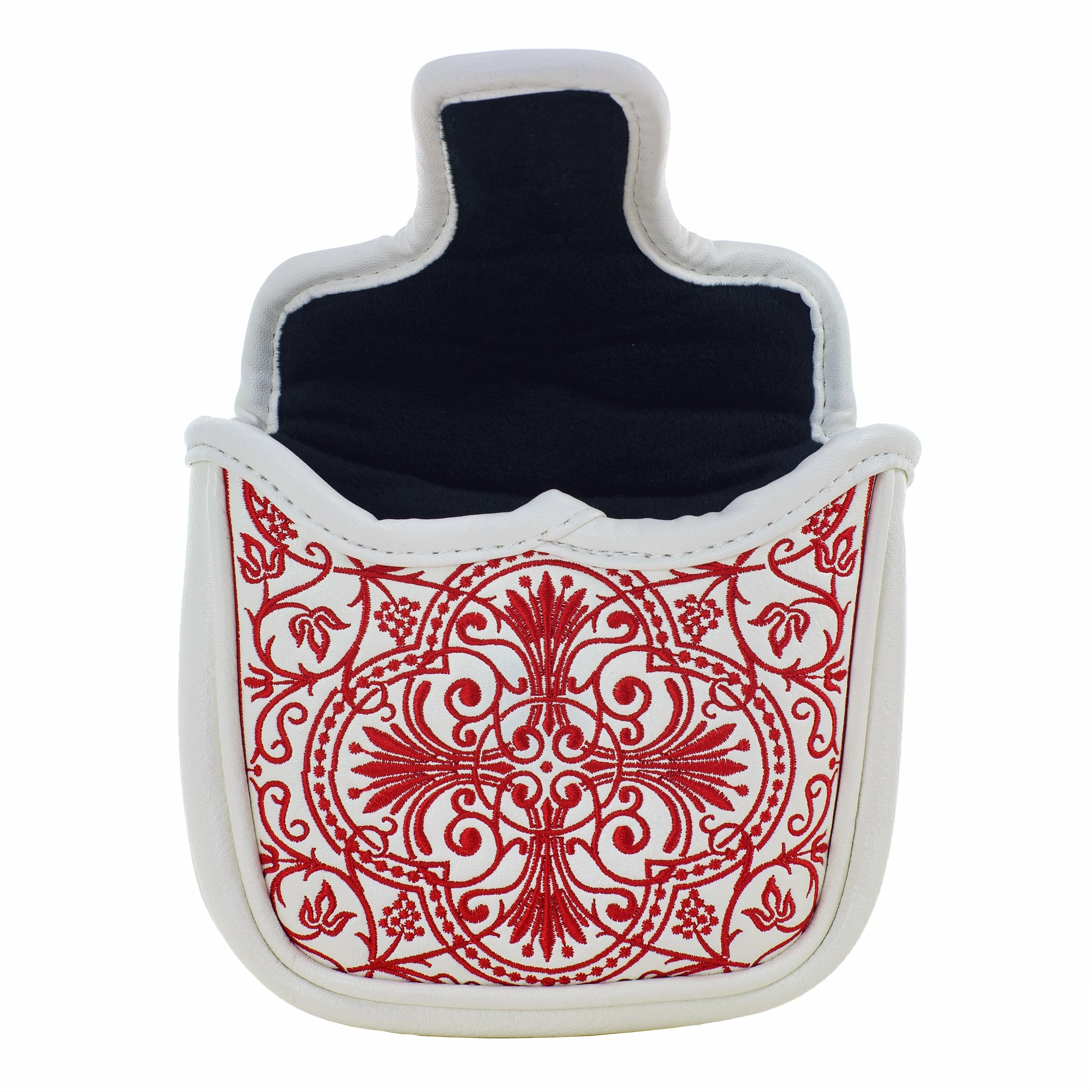 19th Hole Custom Shop Playing Card Suit High-MOI Mallet Putter Headcover, White 7 19th Hole Custom Shop Playing Card Suit High-MOI Mallet Putter Headcover, White - Image 5