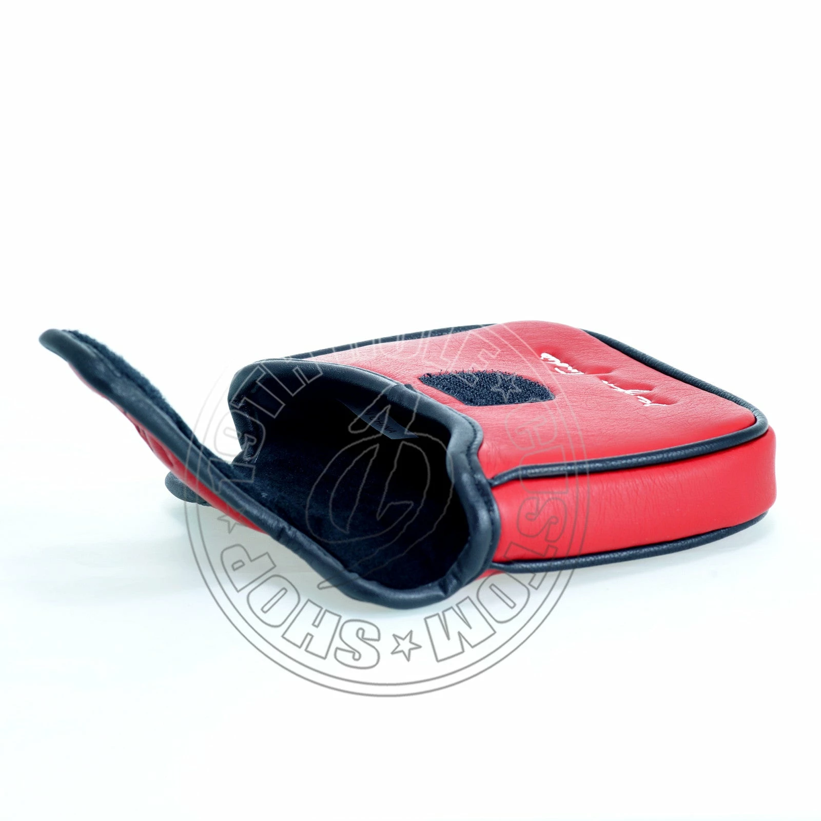 19th Hole Custom Shop Spider High-MOI Mallet Putter Headcover, Heel Shaft, Red 7 19th Hole Custom Shop Spider High-MOI Mallet Putter Headcover, Heel Shaft, Red - Image 5