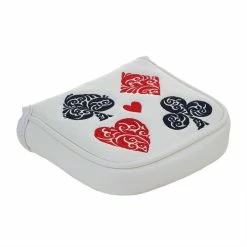 19th Hole Custom Shop Playing Card Suit High-MOI Mallet Putter Headcover, White 15 19th Hole Custom Shop Playing Card Suit High-MOI Mallet Putter Headcover, White -Golf Bag Sales 2023 6l 9594b39d ff41 4cbb bc6c 24adbf2f0f14