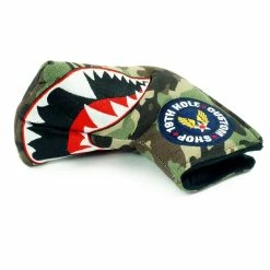 19th Hole Custom Shop Fighter Plane P-40 Head Cover For Blade And Midsize Mallet Putter, Camouflage -Golf Bag Sales 2023 6l ff5f2ee4 90f3 4c54 ad9c 7a70700f894e