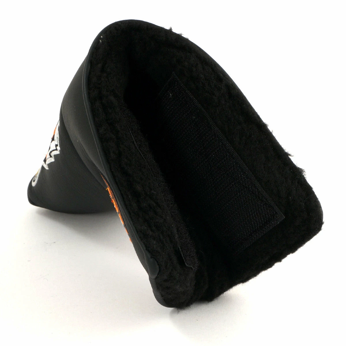 19th Hole Custom Shop Tiger Head Cover For Blade And Midsize Mallet Putter, Black 7 19th Hole Custom Shop Tiger Head Cover For Blade And Midsize Mallet Putter, Black - Image 5