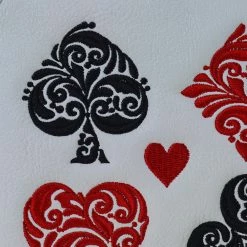 19th Hole Custom Shop Playing Card Suit High-MOI Mallet Putter Headcover, White 17 19th Hole Custom Shop Playing Card Suit High-MOI Mallet Putter Headcover, White -Golf Bag Sales 2023 8l 81201789 3095 4591 a21d 95c5e39997ec