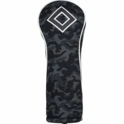 Titleist Black Camo Leather & Cotton Twill Fairway Headcover
