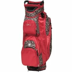 Glove It Women's Leopard 14-Way Cart Bag '21