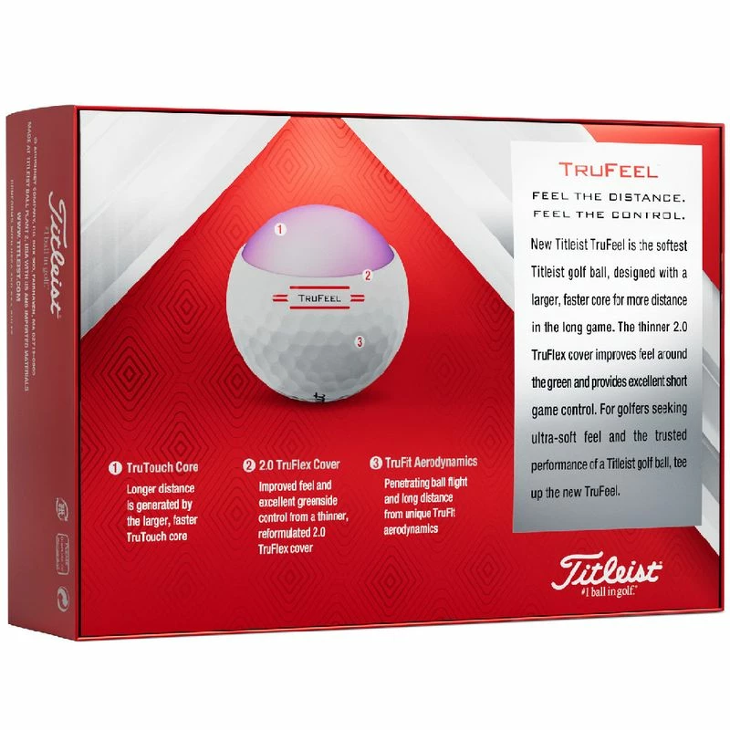 Titleist TruFeel Golf Balls 8 Titleist TruFeel Golf Balls - Image 6