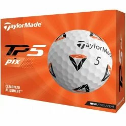 TaylorMade TP5 Pix 2.0 Practice Golf Balls - 12 Dozen Balls