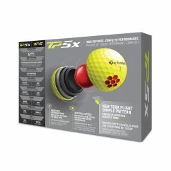 TaylorMade TP5x Yellow Golf Balls -Golf Bag Sales 2023 TA469 zoom D3